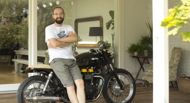 Ekspert od efektów specjalnych tworzy motocyklowe cudeńka - fot. Grzegorz Korczak