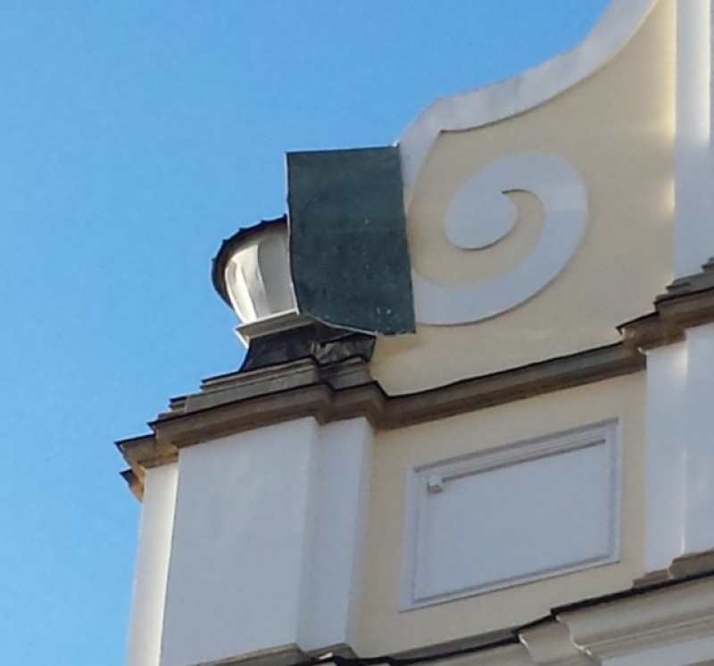 Wichura uszkodziła dach zabytkowego kościoła - fot. Piotr Słowiński