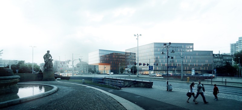 Biurowiec Cuprum zniknie z mapy Wrocławia (WIZUALIZACJE) - fot. wizualizacje inwestora