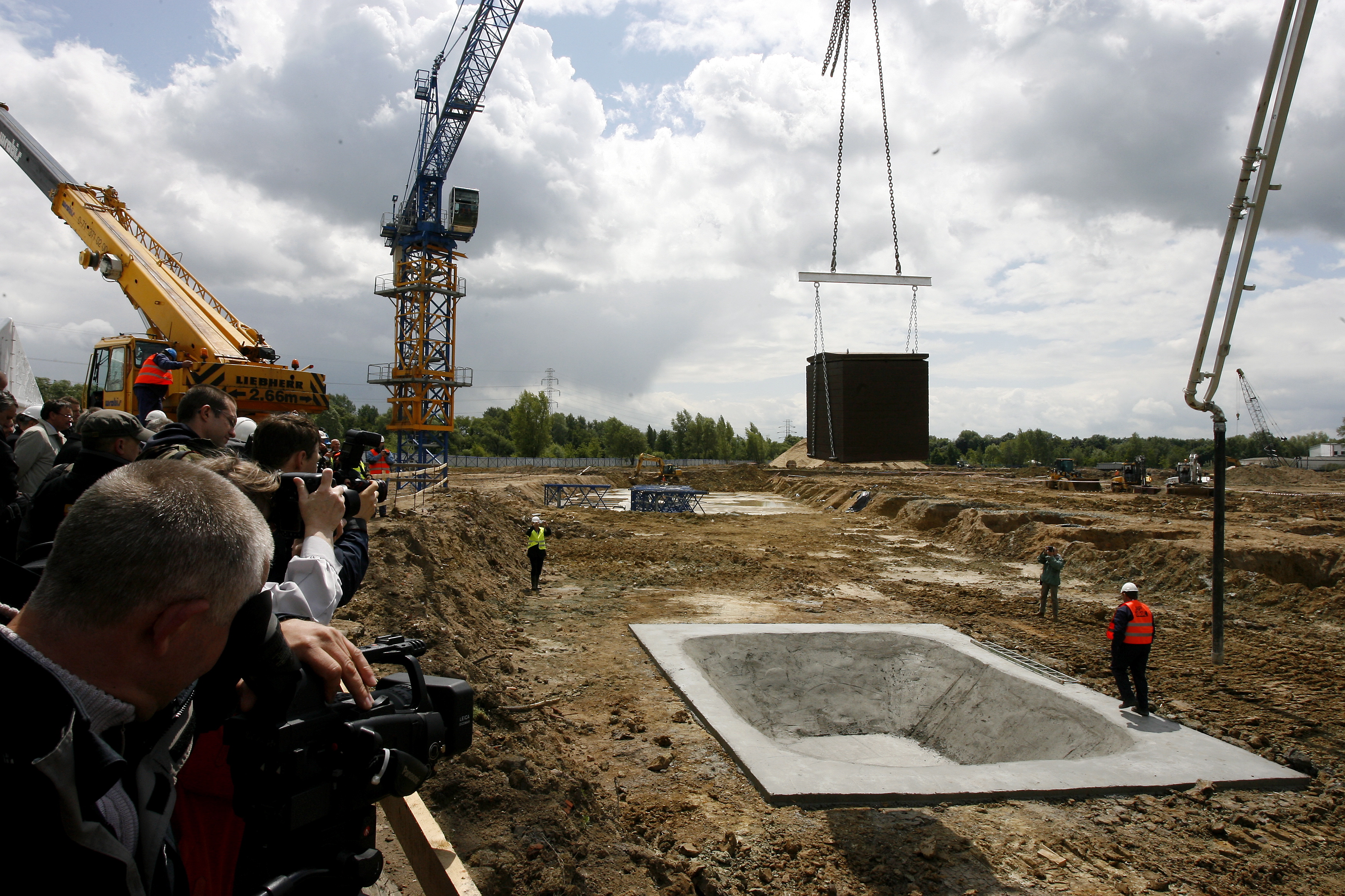 Wrocławski stadion nie dał się powodzi (Posłuchaj) - Fot. Spółka Wrocław 2012 / www.2012.wroc.pl