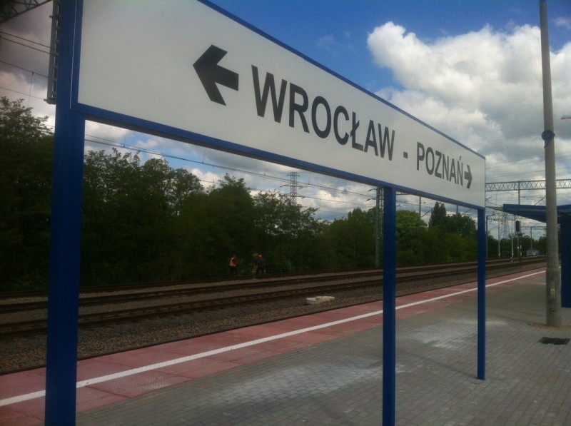 Wrocław: Kolejowe inwestycje w kluczowym momencie - fot. Elżbieta Osowicz
