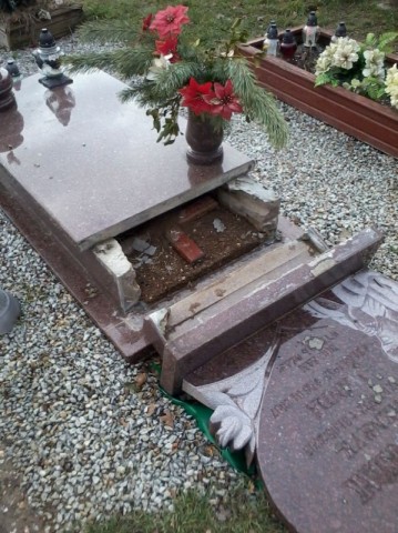 "Cmentarne hieny" będą teraz porządkować groby - 1