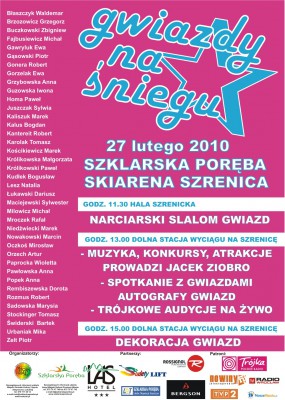 Gwiazdy na śniegu Szklarskiej Poręby - 0