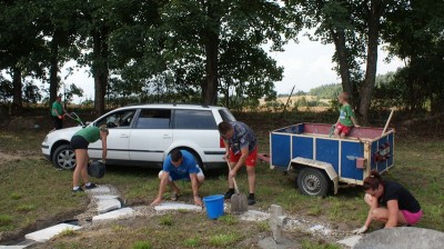 We wsi Czaple budują z kamienia i piasku (ZDJĘCIA) - 6