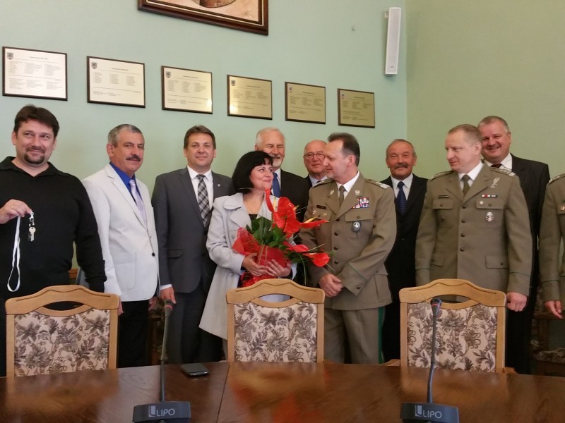 Lubań: Rodzina z Donbasu dostała mieszkanie i pracę - fot. Piotr Słowiński