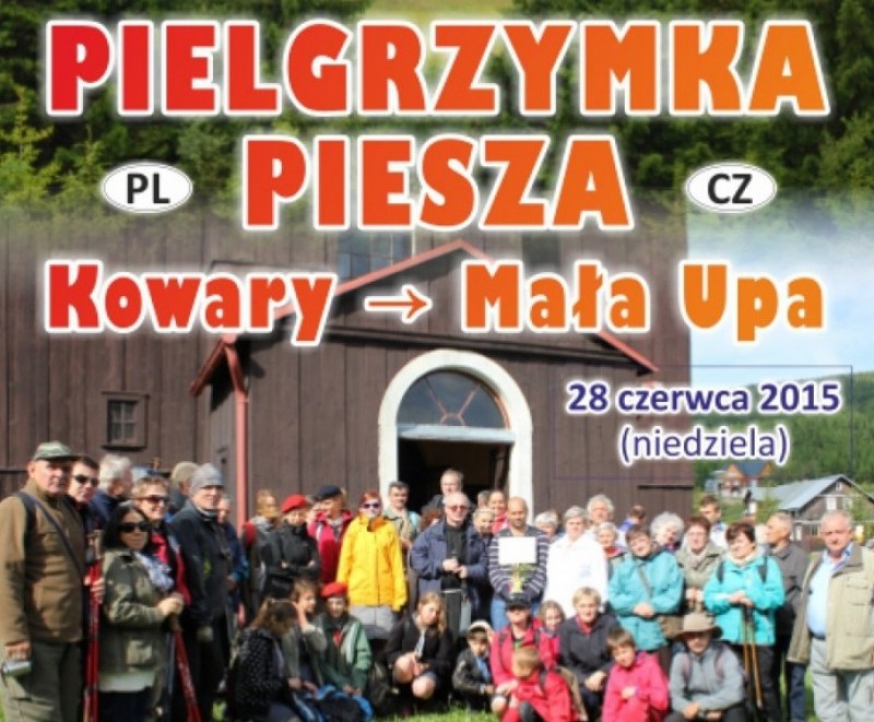 Pieszo z Kowar do Malej Upy. Pielgrzymka w drodze -