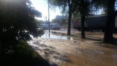 Potężna awaria wodociągowa we Wrocławiu (ZOBACZ ZDJĘCIA) - 3