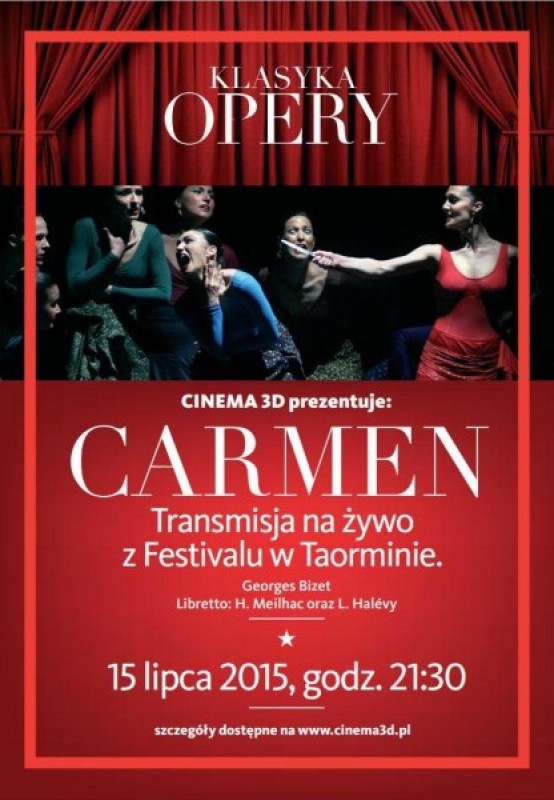 Carmen – Georgesa Bizeta w Cinema 3d - 