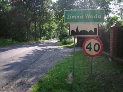 Przed upałem schroniliśmy się w Zimnej Wodzie