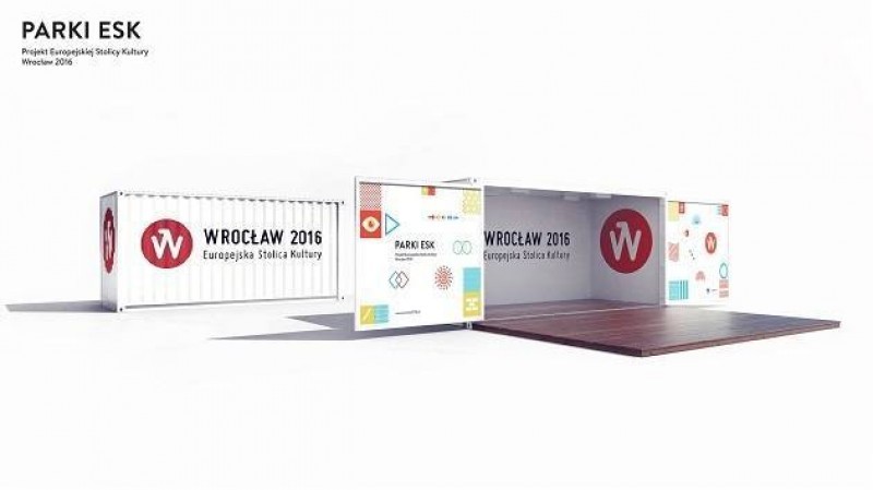 Pawilony kultury ESK stanęły we wrocławskich parkach - ESK Wrocław