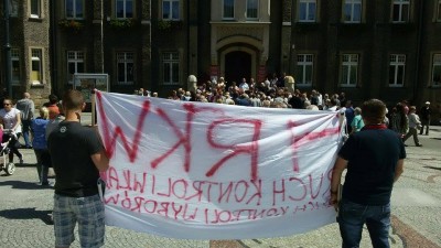 Wałbrzych: Nie chcą składowiska, wyszli na ulicę (ZDJĘCIA) - 1