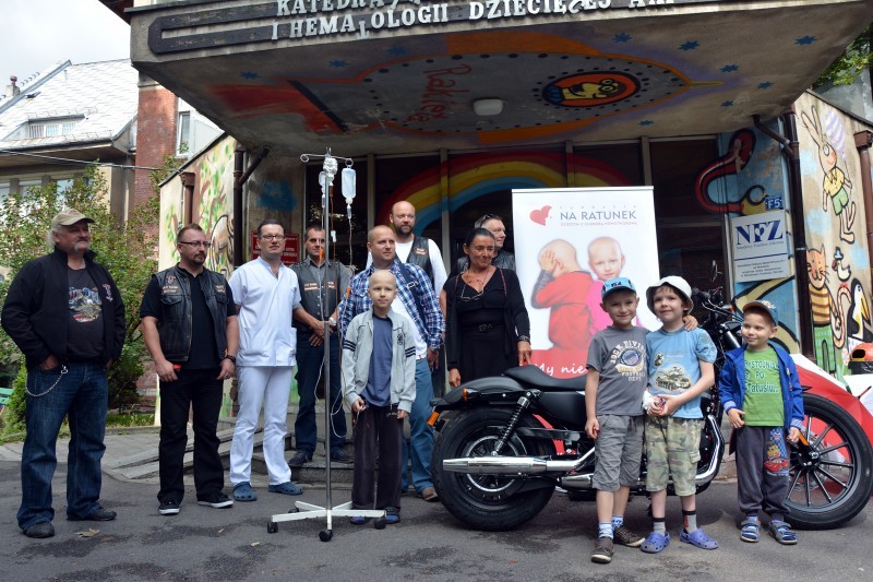 Wrocławscy Harleyowcy ruszyli na pomoc dzieciom z chorobą nowotworową (ZDJĘCIA) - fot. Mirosław Szozda