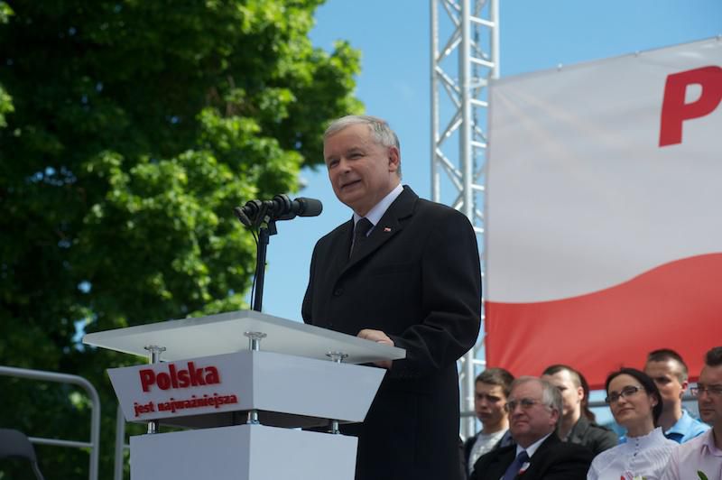 Bój o plakaty Kaczyńskiego w Dzierżoniowie - Jarosław Kaczyński, fot. mat. prasowe/jaroslawkaczynski.info