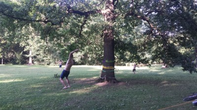 Chodzą po taśmie i chcą tym zarazić wrocławian (FOTO) - 8