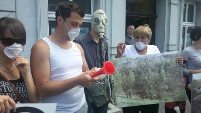 Wałbrzych: Protest przeciw składowisku odpadów (Zdjęcia) - 2
