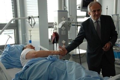 Minister Zembala wizytuje nowy szpital we Wrocławiu