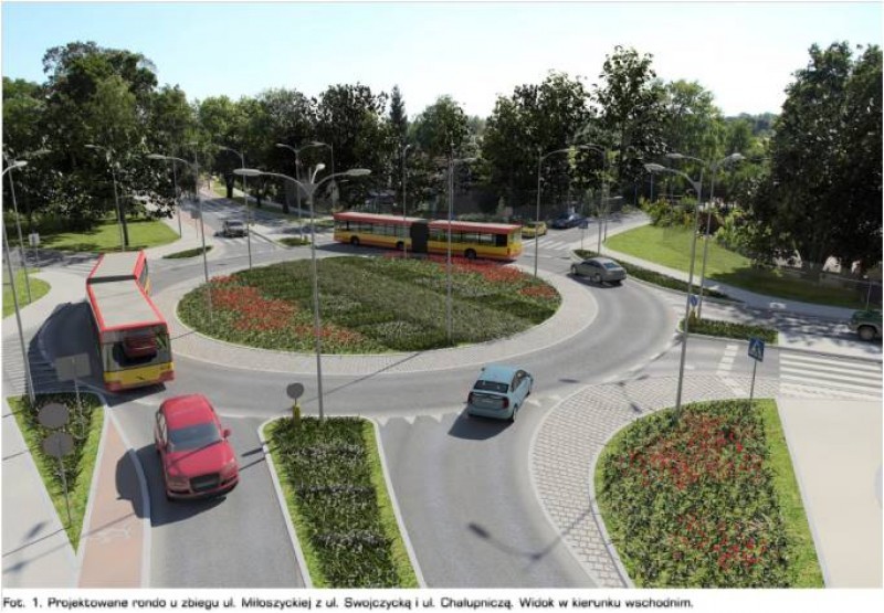 Wrocław: Miłoszycka do przebudowy (WIZUALIZACJE) - materiały prasowe