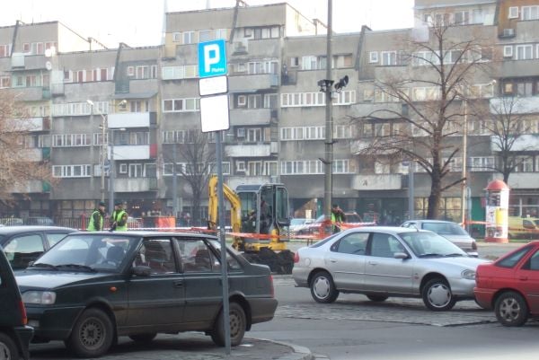 Wrocław: przetarg na parking podziemny na Nowym Targu - Plac Nowy Targ (Fot. Katarzyna Górowicz, prw.pl)