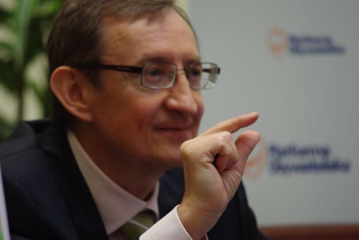 Pinior razem z Piskorskim i Frasyniukiem - Józef Pinior (Fot. Katarzyna Górowicz)