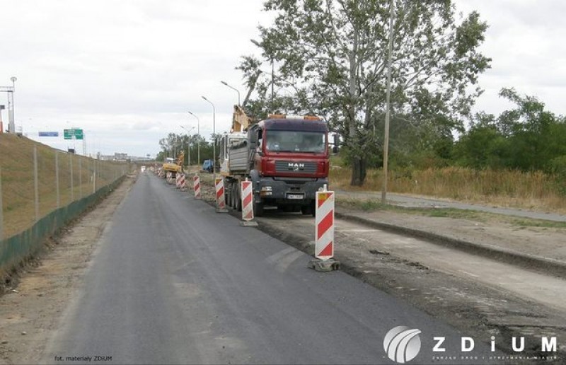 Remont ulicy Szczecińskiej przedłuży się do końca września - fot. zdium.wroc.pl