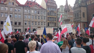 Manifestowali przeciwko islamizacji Europy - 1