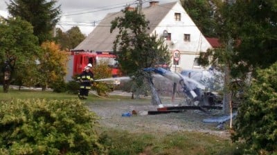 Wypadek cywilnego śmigłowca pod Świdnicą - 2