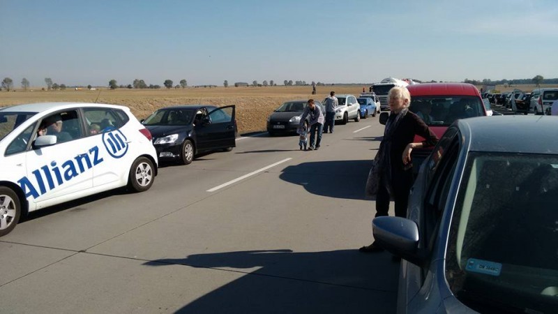 Groźny wypadek na A4 pod Legnicą (UTRUDNIENIA) - archiwum prw.pl
