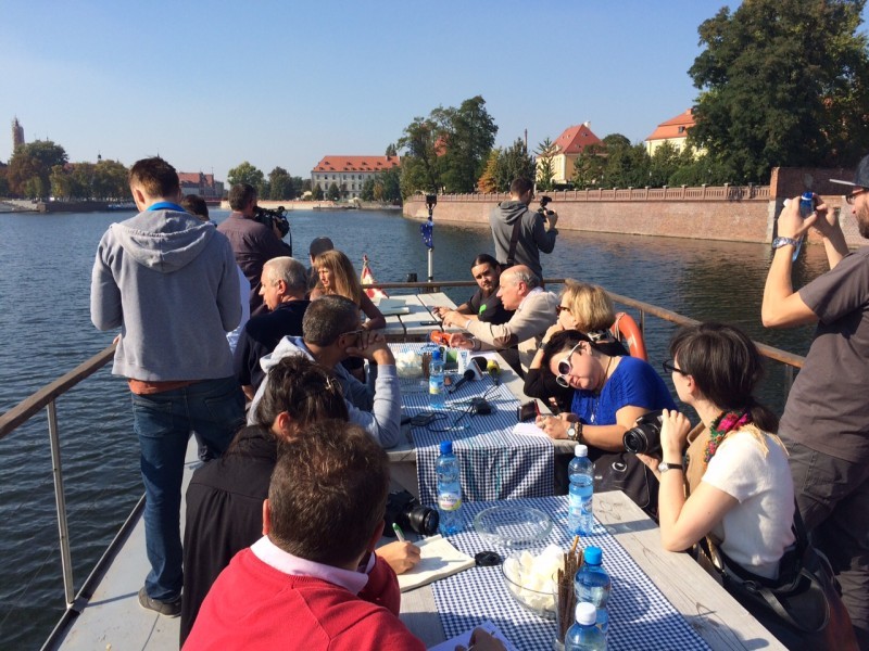 Wrocław planuje przebudowę nabrzeża rzeki Oława - mat. prasowe