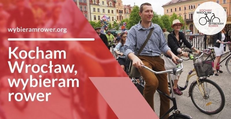 Kocham Wrocław, wybieram Rower. Podsumowanie akcji - fot. wybieramrower.org