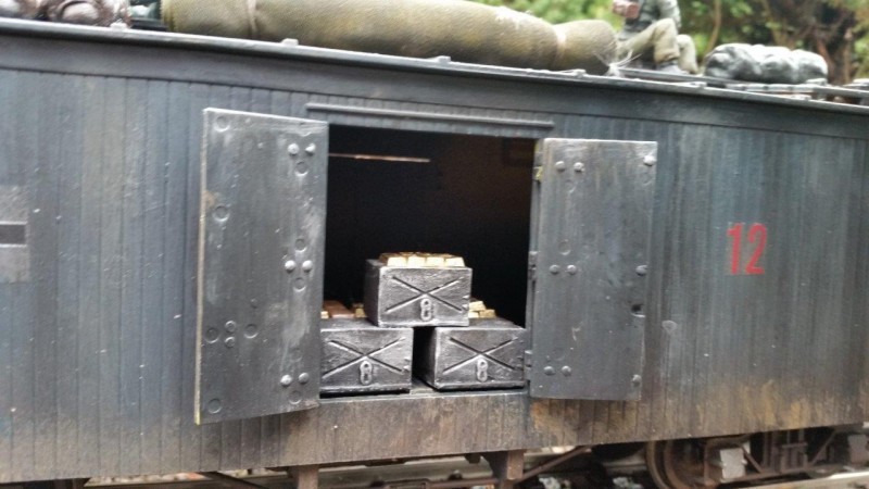 Oto złoty pociąg! Są czołgi, działa, jest też oczywiście złoto - Zdjęcia: Piotr Słowiński (Radio Wrocław)