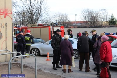 Pożar w budynku przychodni przy Dobrzyńskiej - 1
