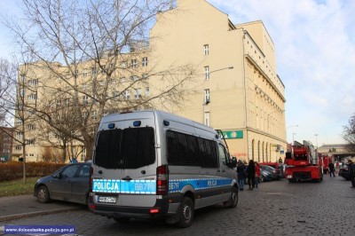 Pożar w budynku przychodni przy Dobrzyńskiej - 5