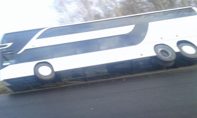 Świeradów-Zdrój: Autobus wiozący 54 Holendrów wypadł z drogi (ZDJĘCIA) - 2