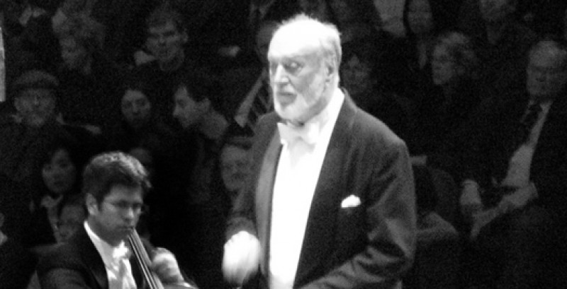 Zmarł Kurt Masur, wybitny dyrygent, Honorowy Obywatel Wrocławia. Miał 88 lat - fot. Magic5227 - English Wikipedia
