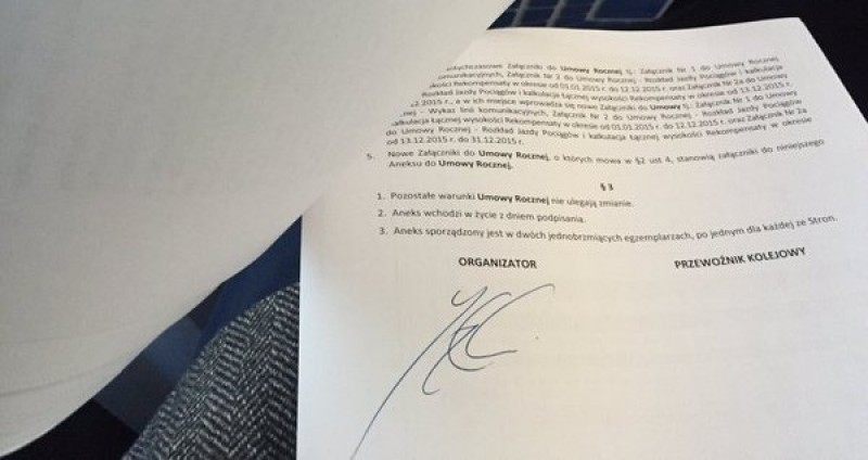 Widmo strajku na kolei zażegnane - fot. Jerzy Michalak/Twitter