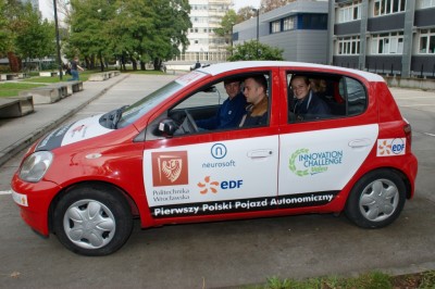 Jurek, czyli pierwszy w Polsce projekt samochodu bez kierowcy - 1