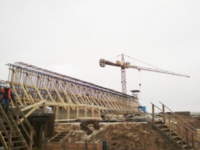 Rozpoczęła się budowa mostu na Widawie [ZDJĘCIA] - 4