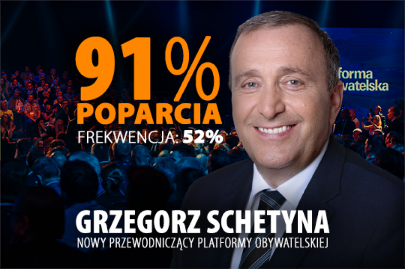 Grzegorz Schetyna nowym przewodniczącym PO - fot. www.platforma.org