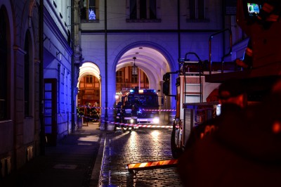 Pożar w budynku Urzędu Miejskiego we Wrocławiu [FILM i ZDJĘCIA] - 3