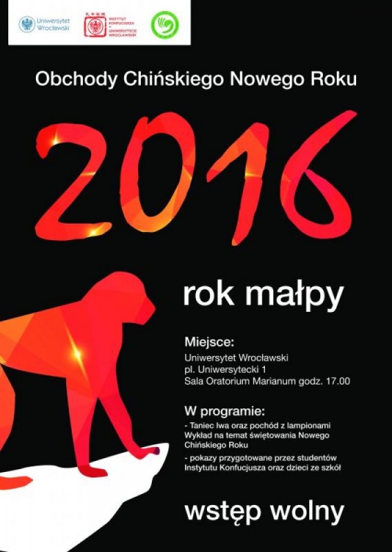 Rok małpy na Uniwersytecie Wrocławskim - 