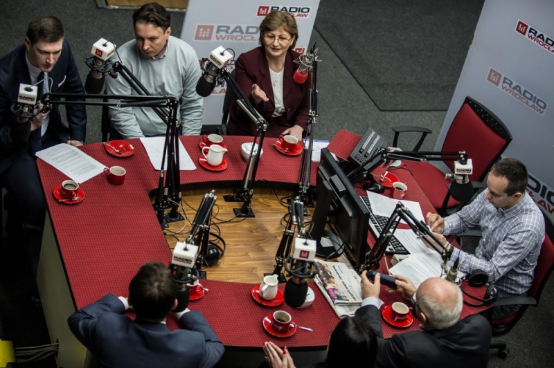 Debata polityczna Radia Wrocław - fot. Andrzej Owczarek