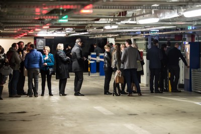 Drogowy horror przy wyjeździe z parkingu pod NFM (ZOBACZ) - 0