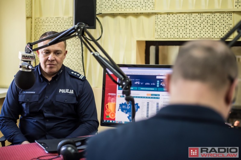 ROZMOWA DNIA RADIA WROCŁAW z nowym szefem policji - fot. Andrzej Owczarek