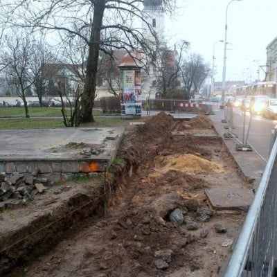 Wrocław: Budowa ścieżki rowerowej przy Traugutta (ZDJĘCIA) - 3