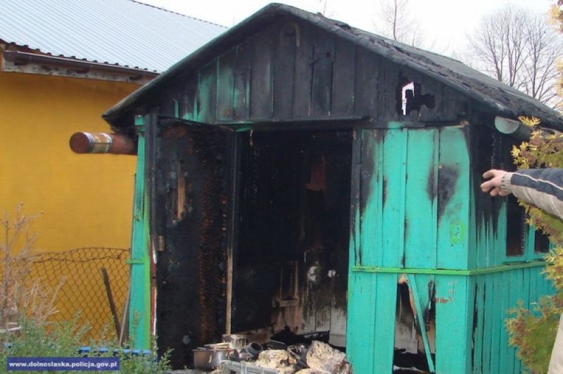 Po włamaniach podpalał, żeby zatrzeć ślady… - fot. dolnoslaska.policja.gov.pl