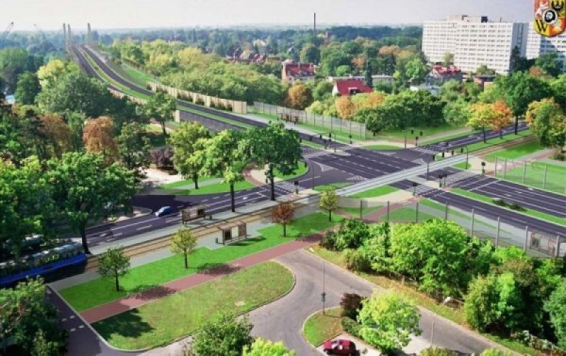 Wrocław: Jest wyrok NSA. Można budować Most Wschodni - wizualizacja (www.wroclaw.pl)