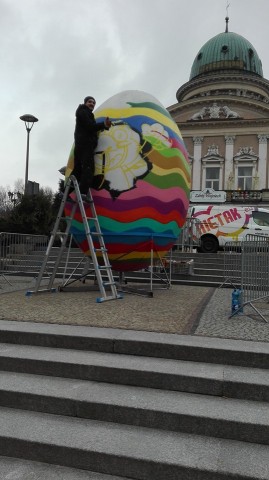 Świąteczny happening z wielkim jajem w tle [ZOBACZCIE ZDJĘCIA] - 4