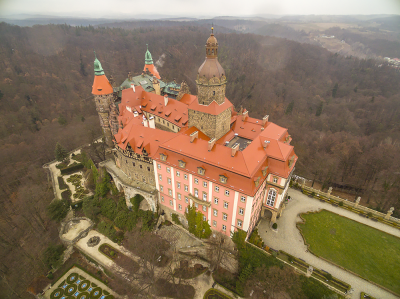 Zamek Książ z lotu drona [ZOBACZCIE] - 10