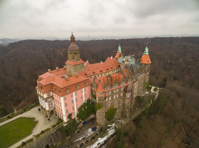 Zamek Książ z lotu drona [ZOBACZCIE] - 12