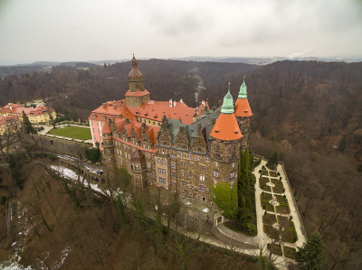 Zamek Książ z lotu drona [ZOBACZCIE] - 13